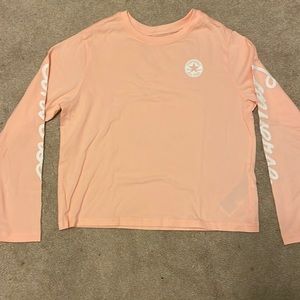 Girls- Converse- long sleeve tee shirt- girls 12, brand new, with tags
